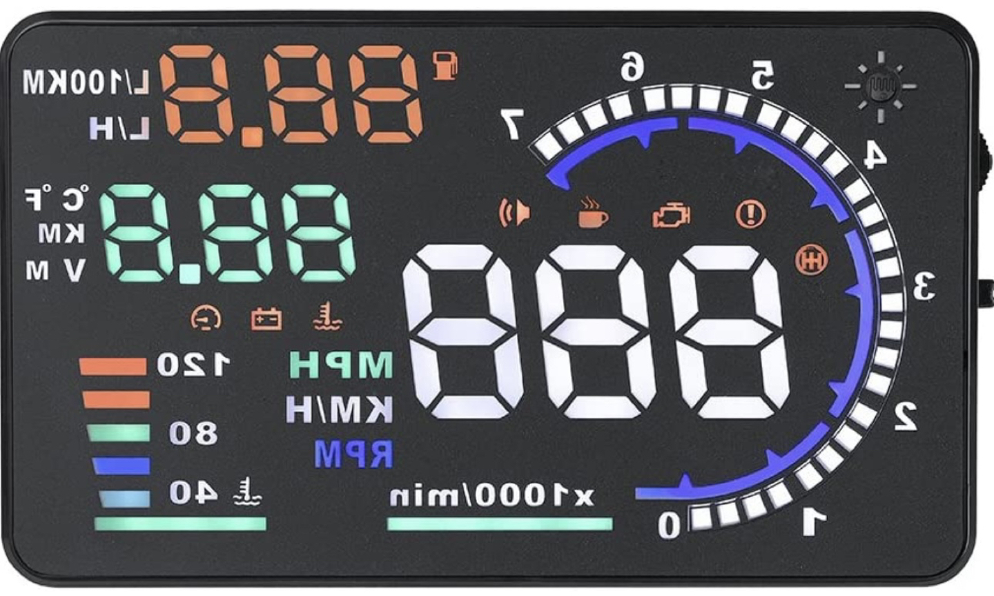 New  windshield reflective screen image indicator(3)