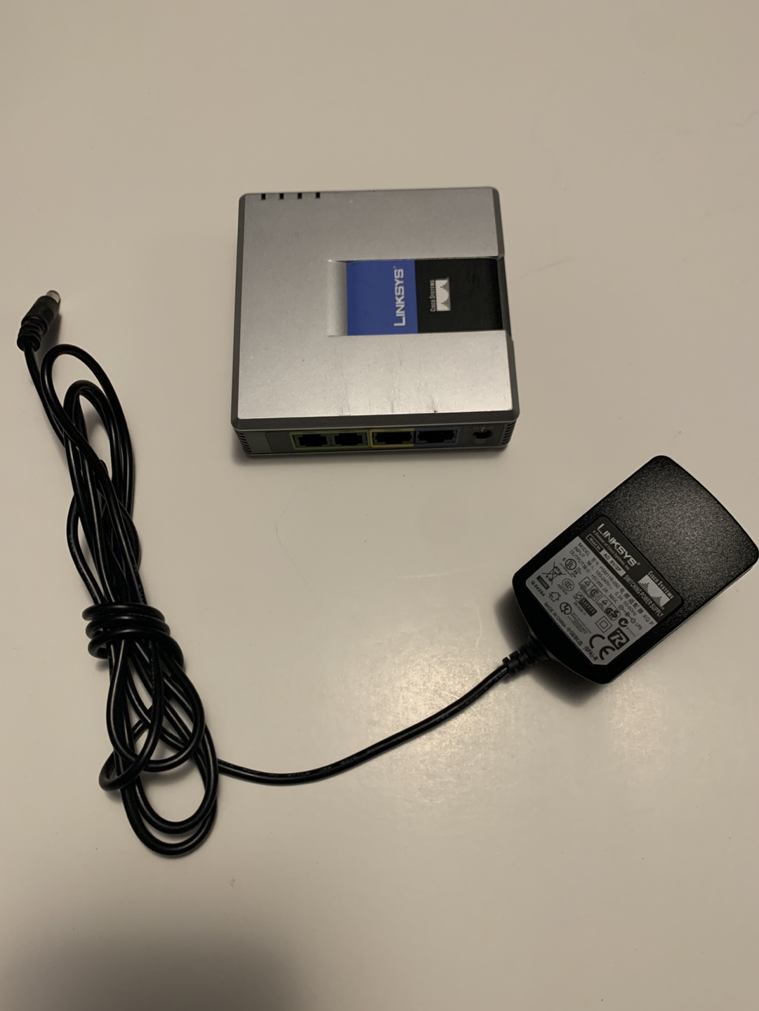 Linksys SPA2102 Analog VoIP Adapter with 2 FXS Ports image indicator(2)