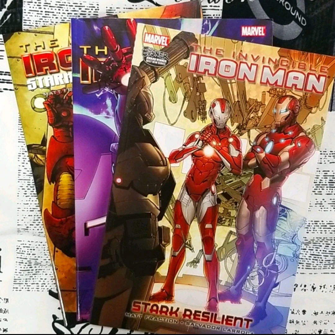 The Invincible Iron Man Vol. 4-6 (open to trading)