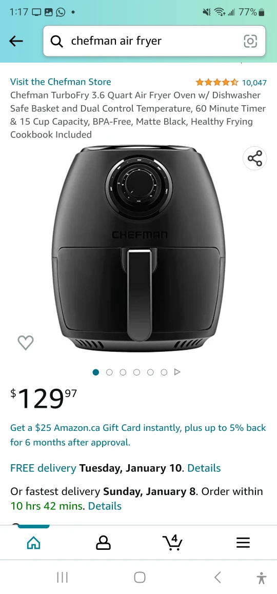 cheafman air fryer