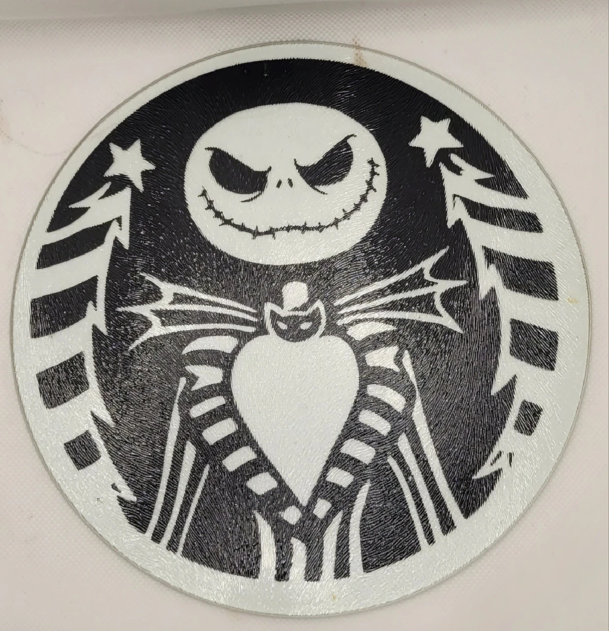 Glass Cutting Board Nightmare Before Christmas thumbnail