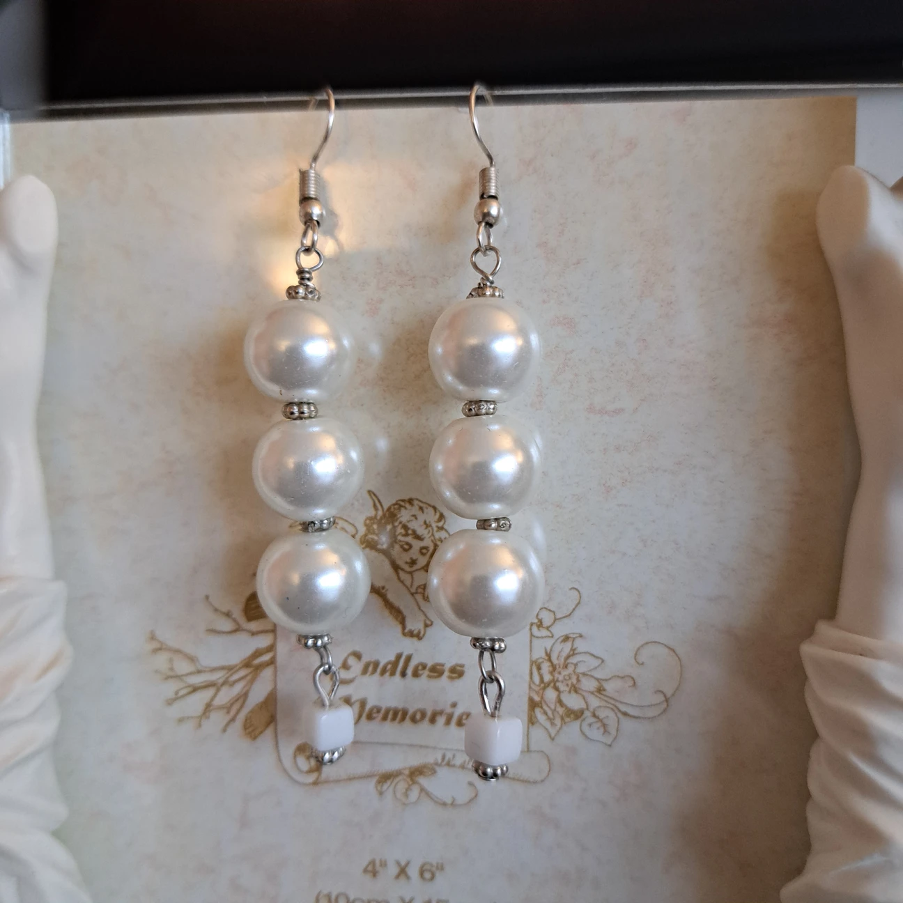 4 pairs Fashion Earrings - photo 3