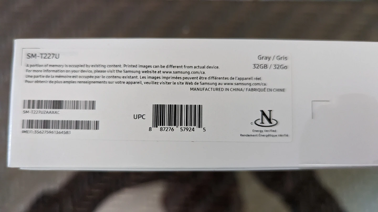 Brand New In Box - Galaxy Tab A7 Lite image indicator(2)