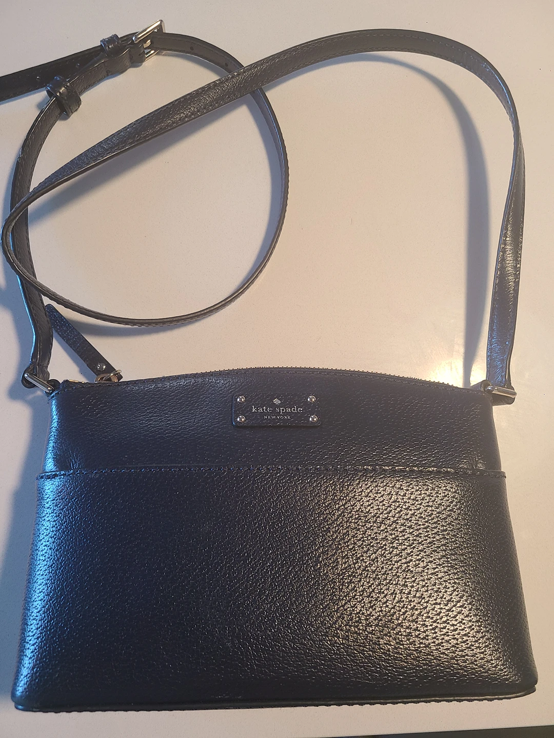 kate spade dark navy purse