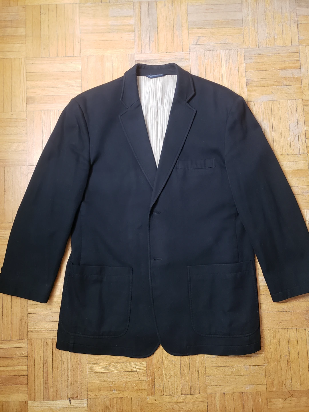 Mens Casual Black Blazer from S.Korea thumbnail