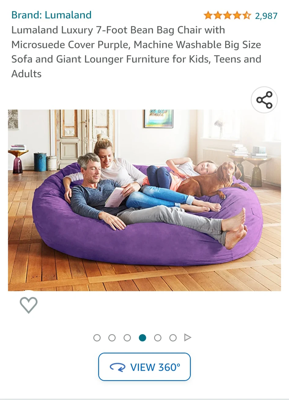 Bean bag puff - photo 4