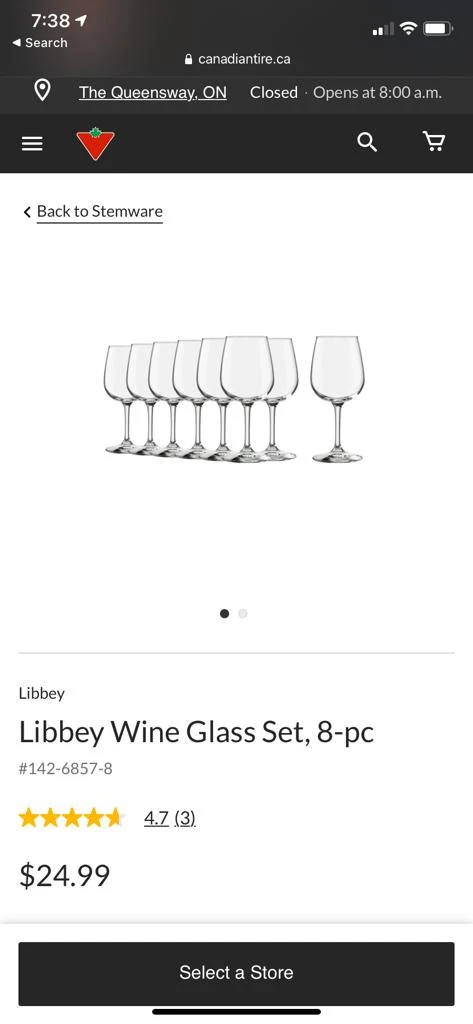 Libbey Wine Glass - photo 4
