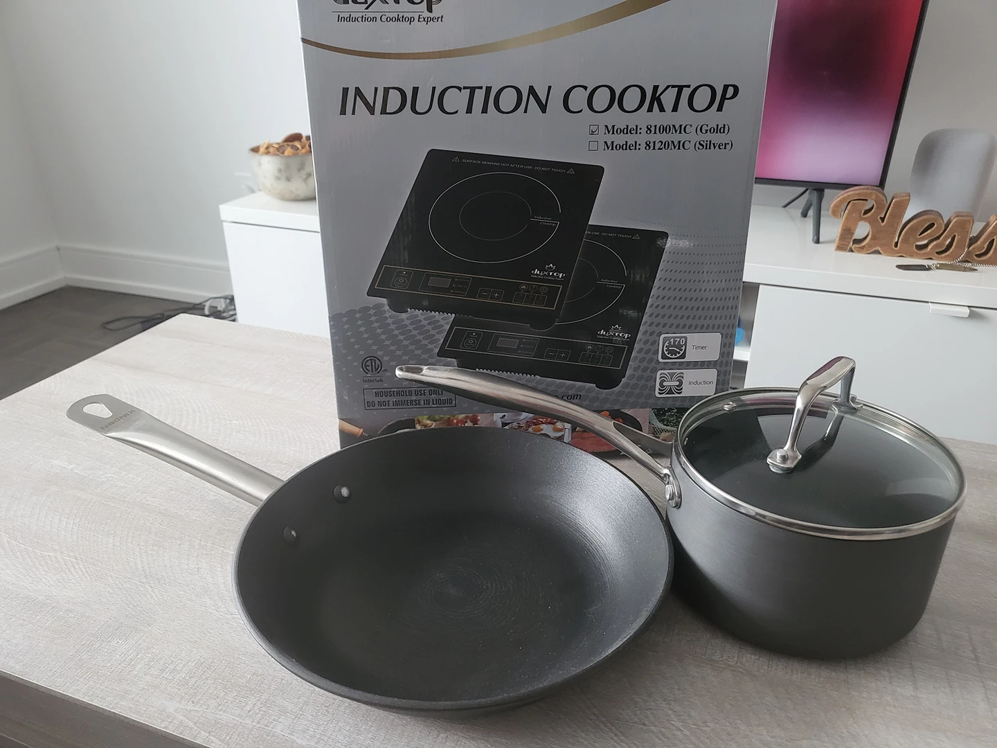 Induction Cook Top and Pan Set - photo 4