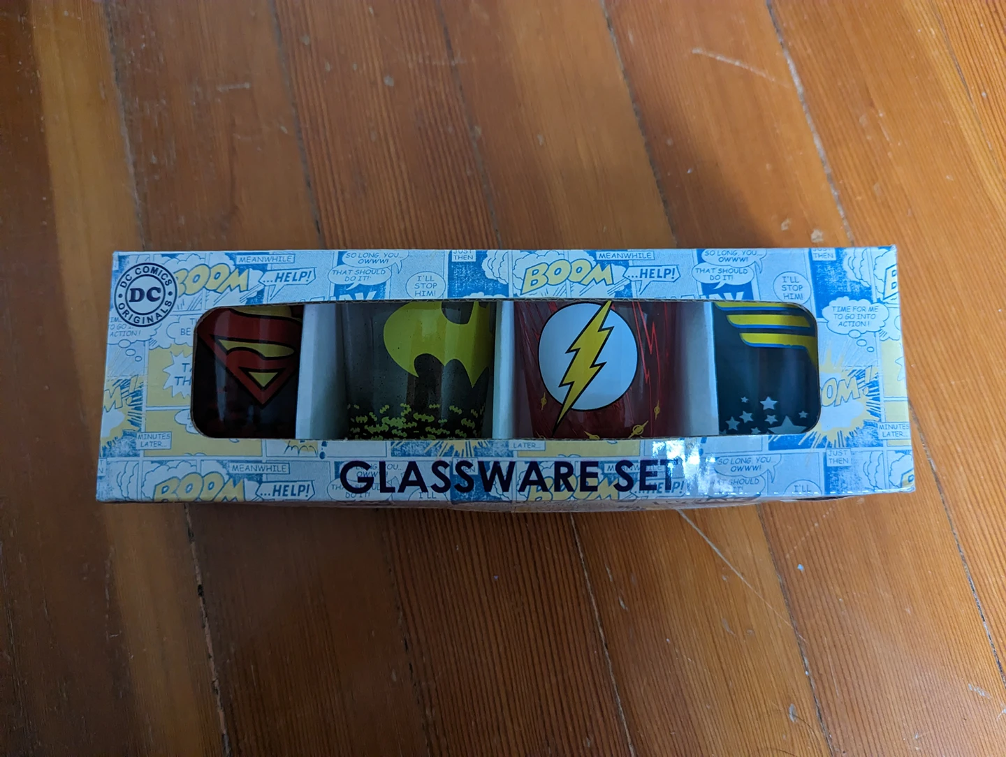 glassware shot glass set