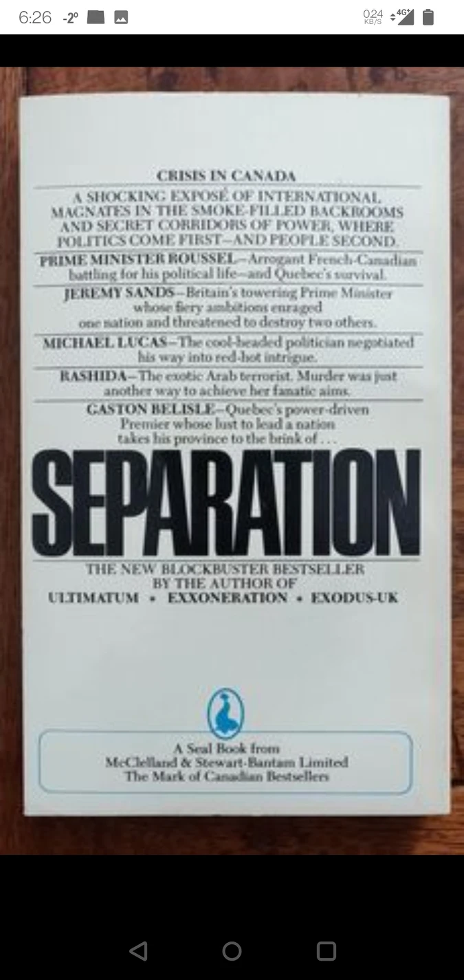 Set of 70s era classics by Gen. Richard Rohmer image indicator(2)