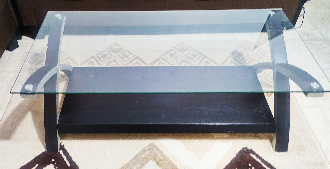 Glass Top Coffee Table