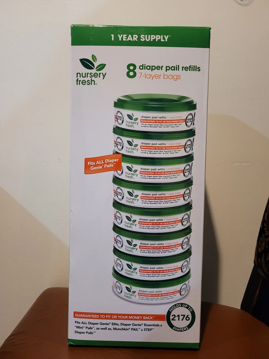 Diaper pail refills
