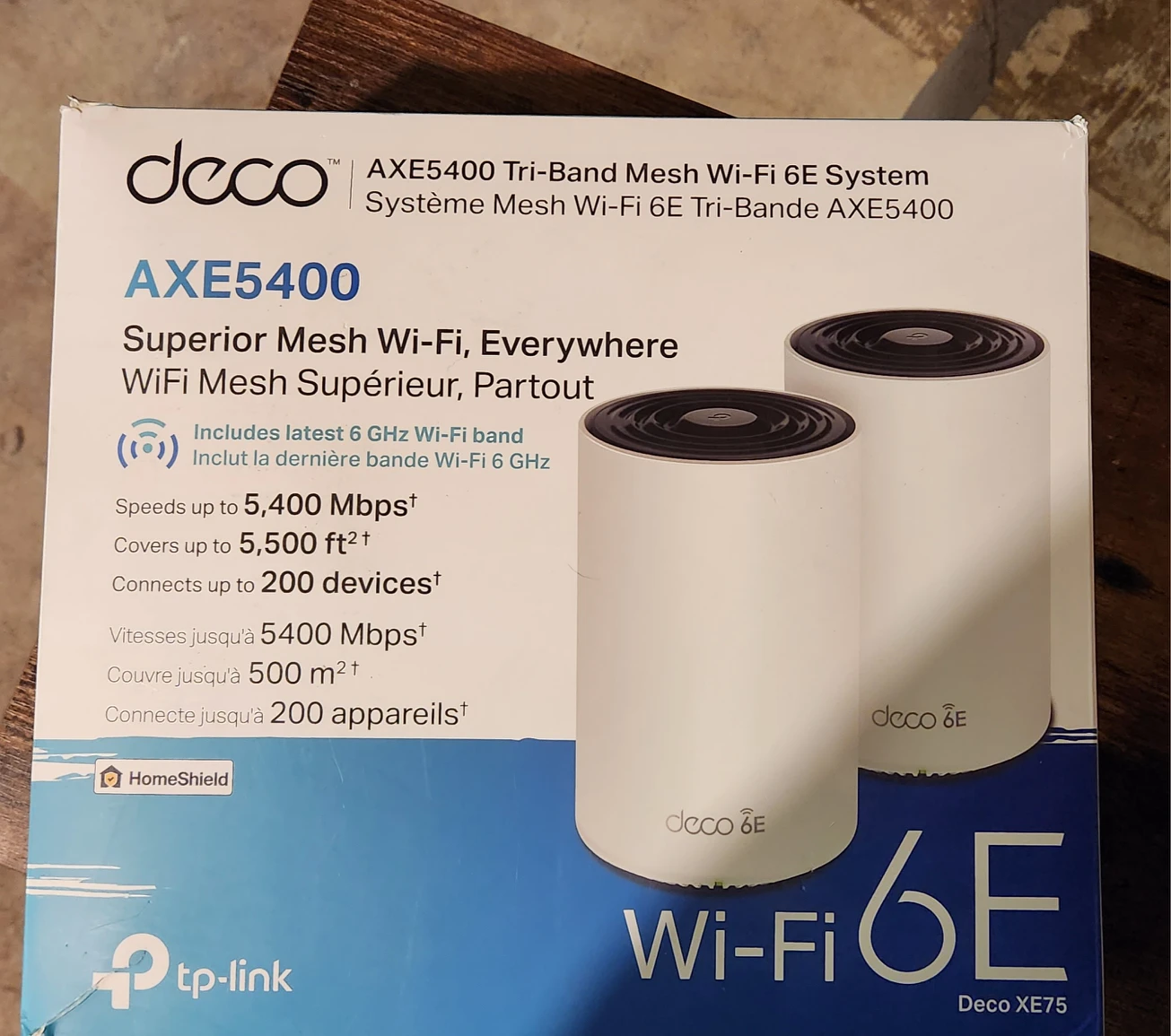 TP-Link Tri-Band WiFi 6E Mesh System thumbnail