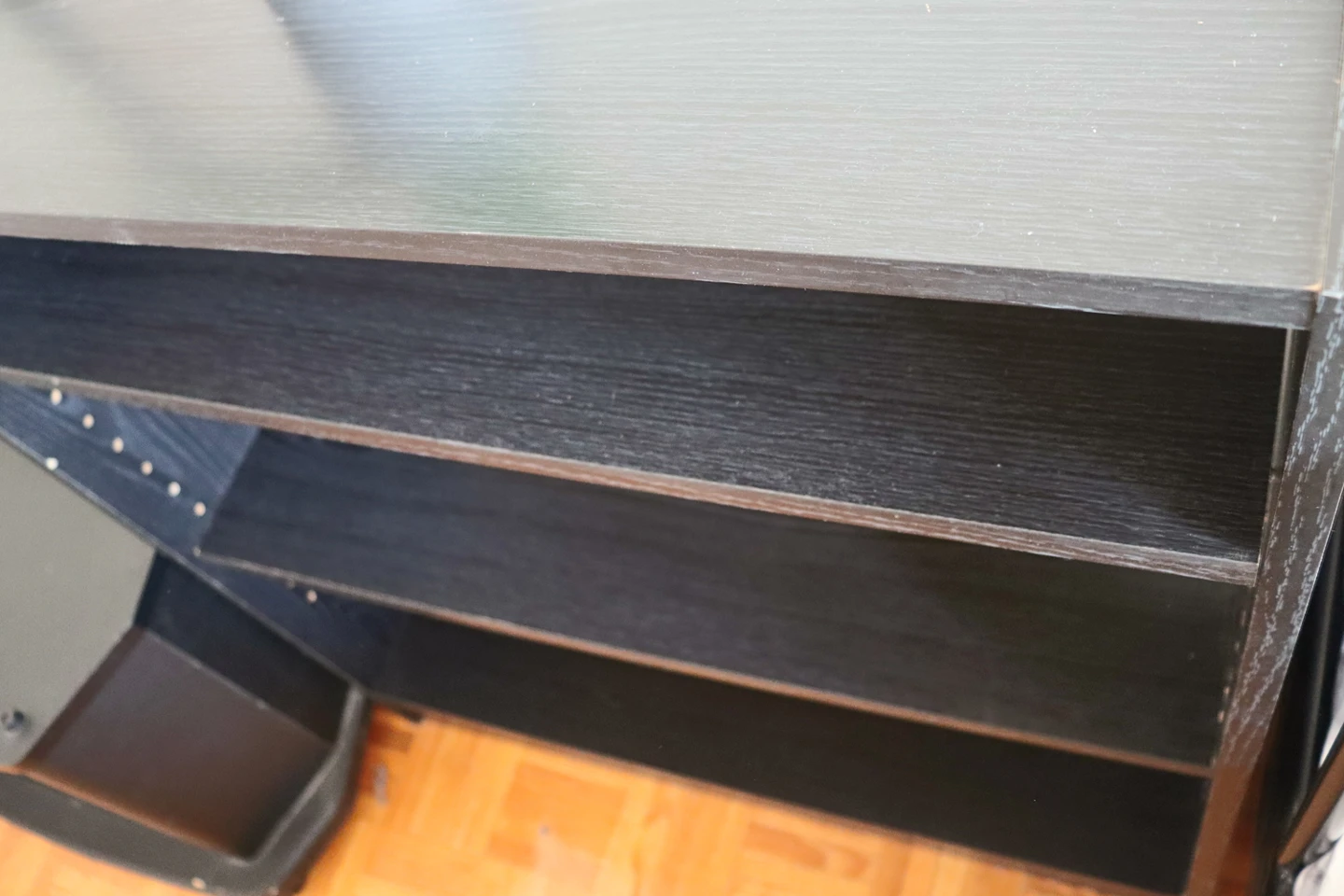 Wooden table and shelves with Full Size Mirror (dismantled) - photo 2