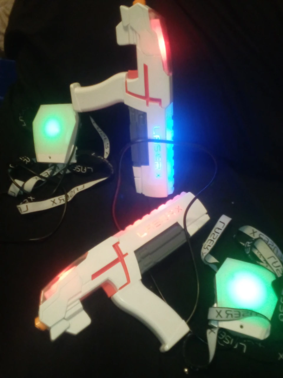 Laser X toy guns (at home laser quest)