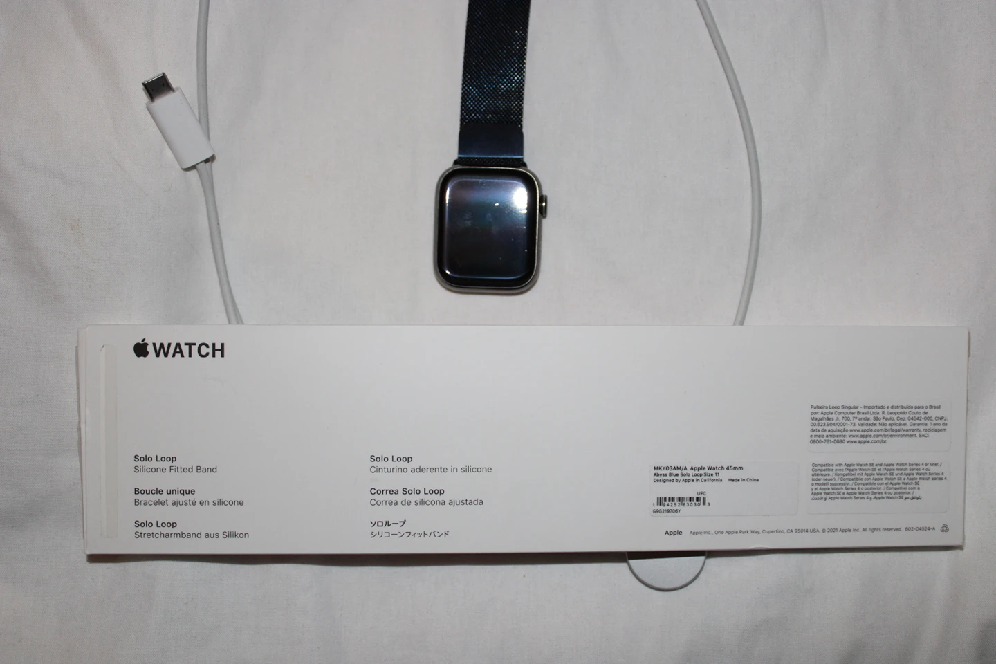 Apple Watch Series 7 Stainless Steele, 45mm. - photo 5