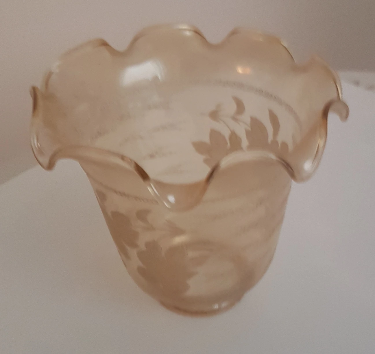 Glass lamp shade image indicator(2)