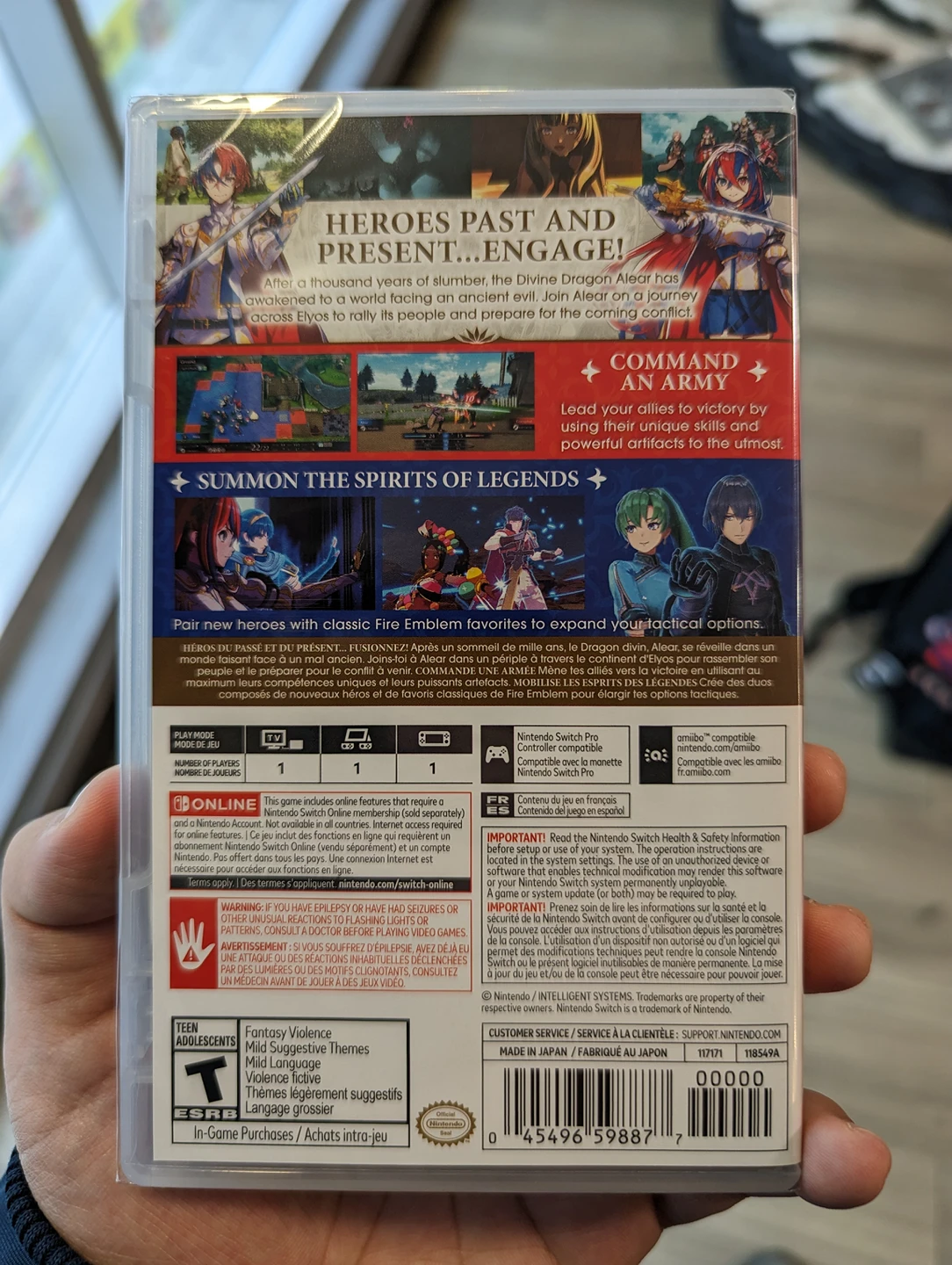 Nintendo Switch: "Fire Emblem: Engage" (Brand New Sealed) - photo 2