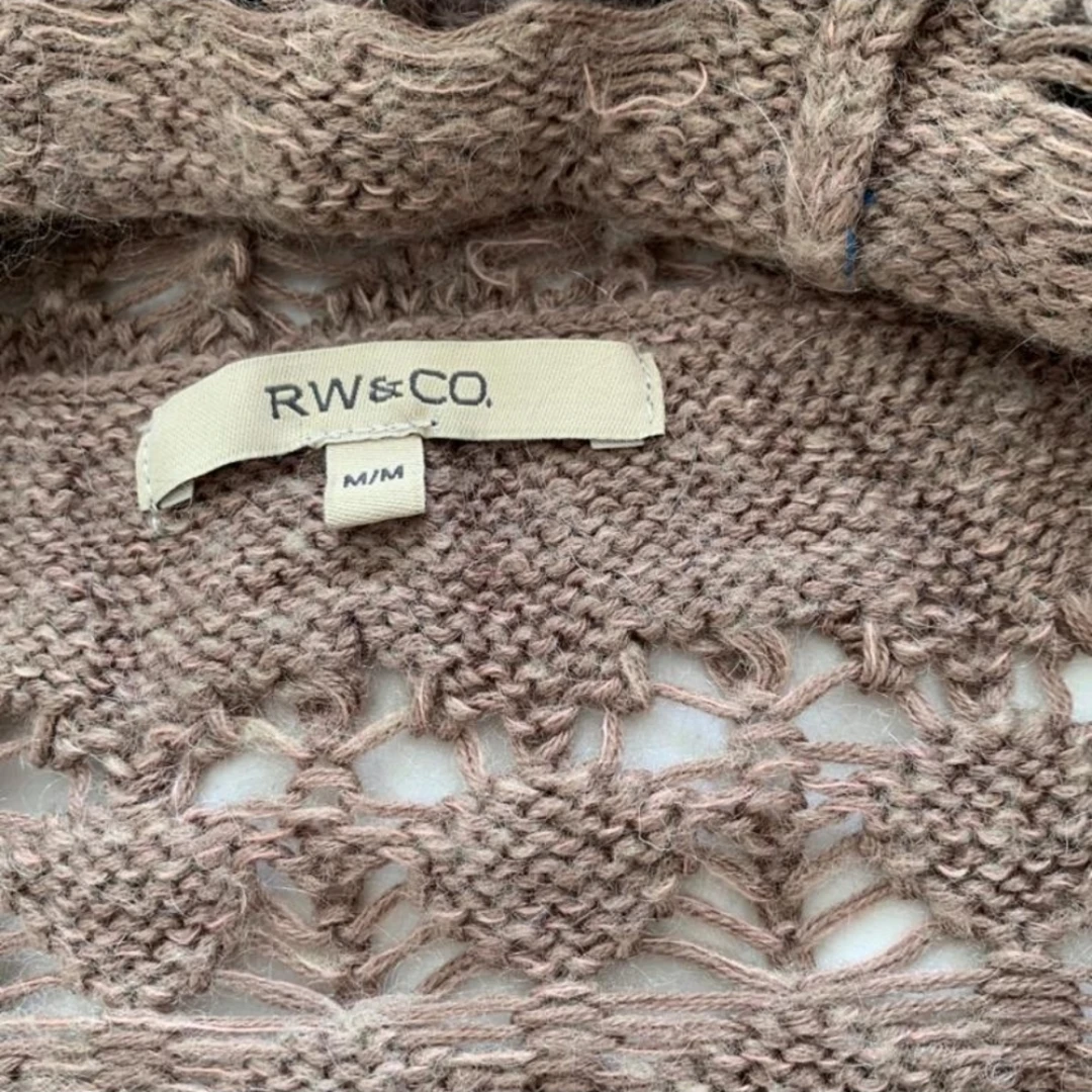 RW&Co knitted cowl sweater - photo 2