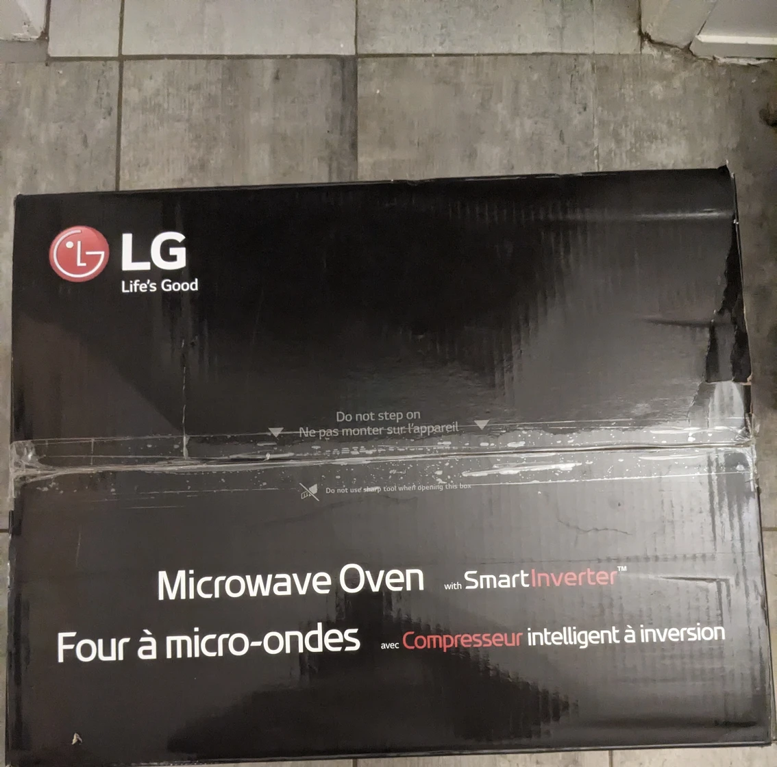 LG microwave oven image indicator(3)