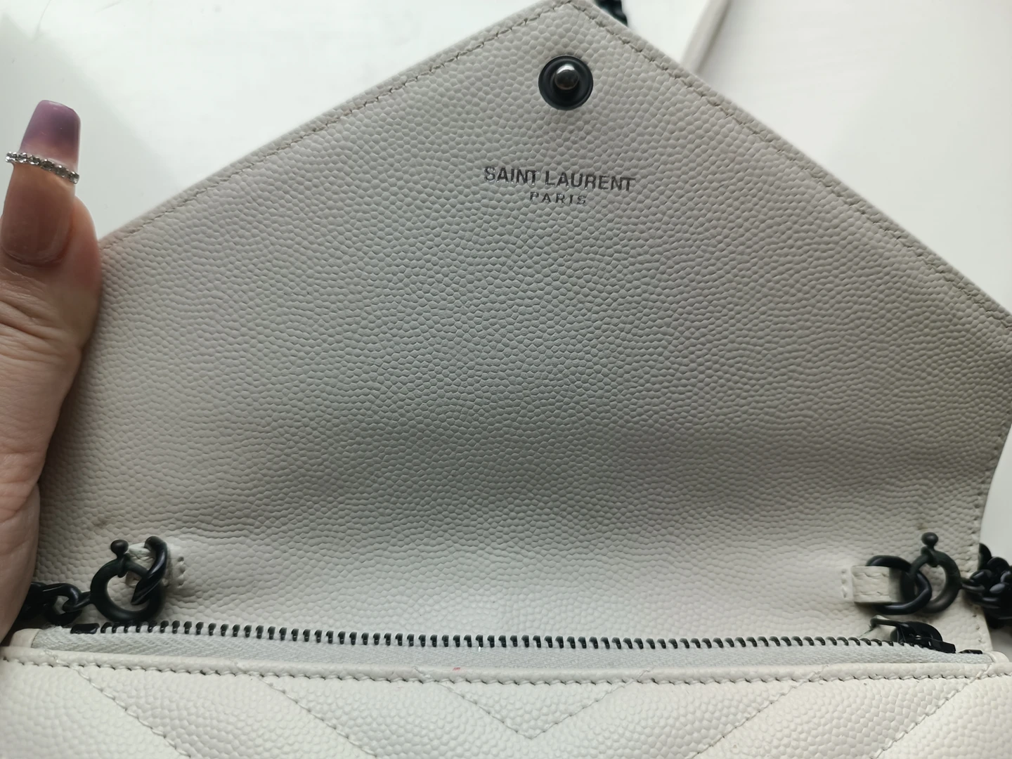 YSL cross body bag wallet - photo 3