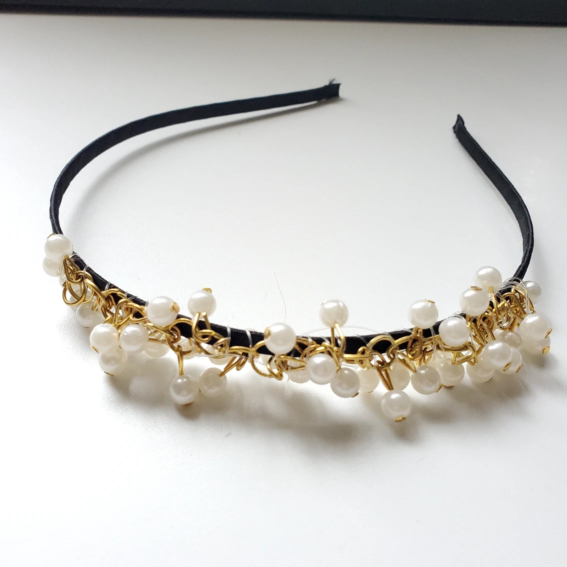 pearl hairband