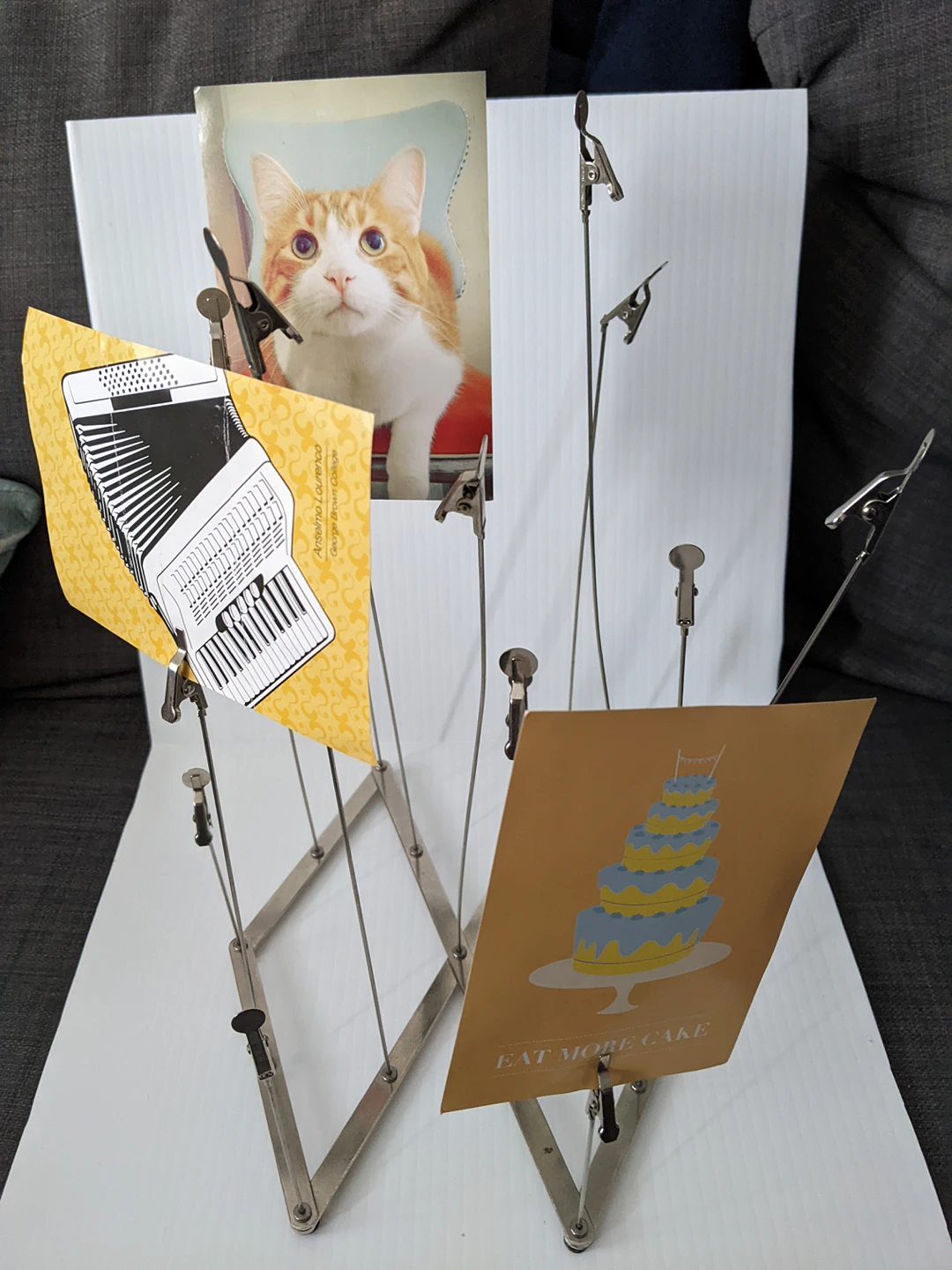accordian photo holder #freecycle thumbnail