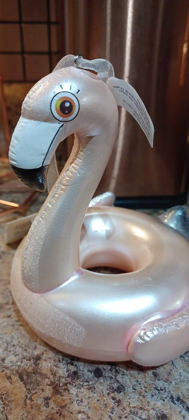 Brand New Flamingo Christmas Ornament From Homesense thumbnail