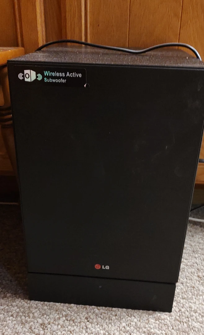 LG SUBWOOFER #freecycle