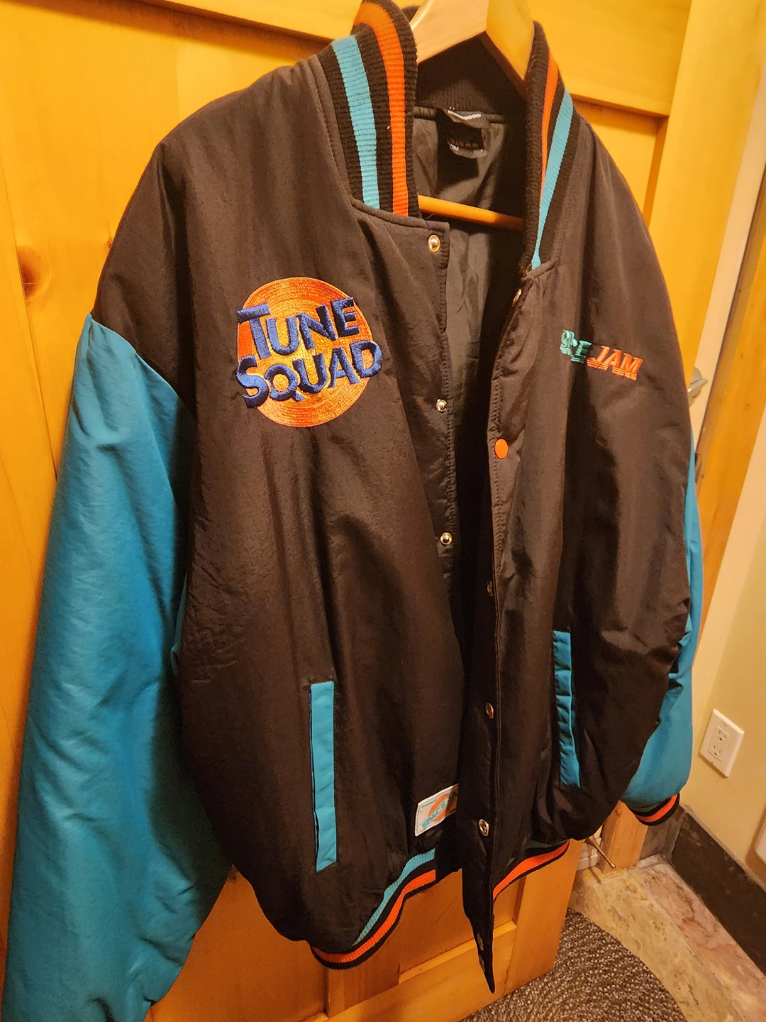 Space Jam 90s retro style bomber jacket - Size L - photo 3
