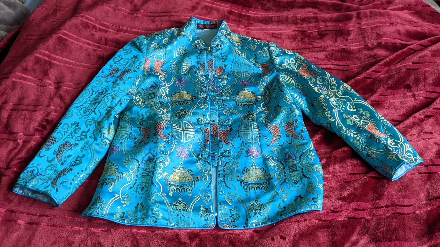 Chinese style jacket - size large thumbnail