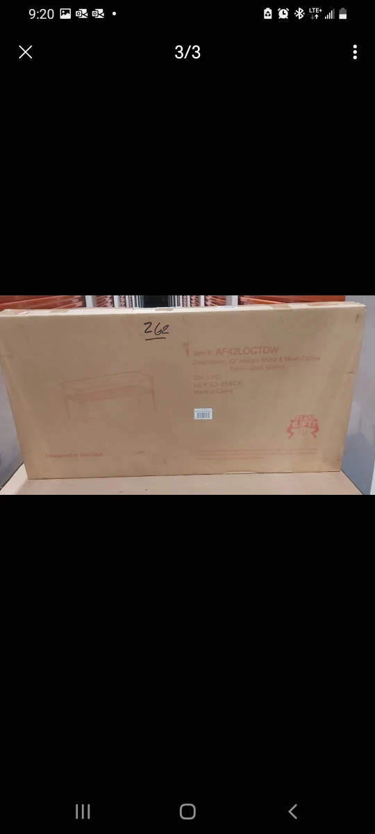 London 42 Urban Industrial Mesh Metal Shelf Hairpin Leg Table image indicator(3)