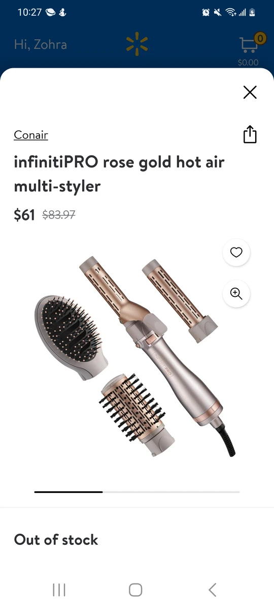 Conair BC193C InfinitiPro Rose Gold Hot Air Multi - photo 4