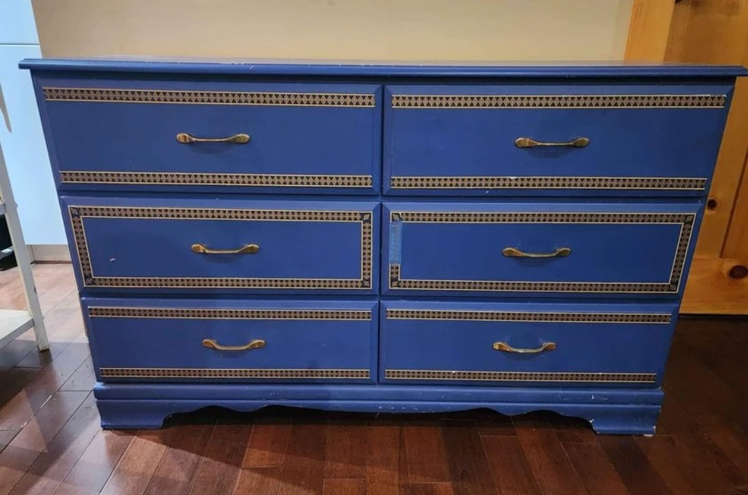 Vintage blue dresser - photo 2