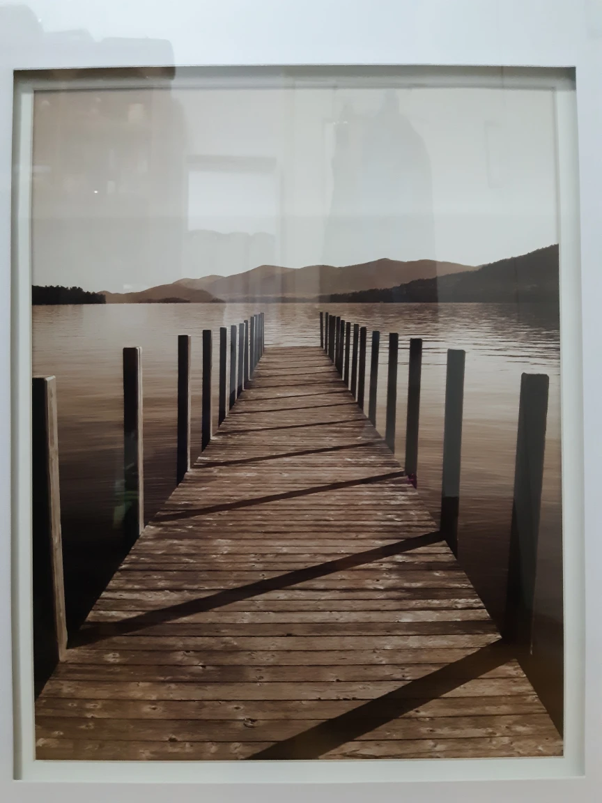 Lake Dock Framed Photo, Wall Hanging - photo 2