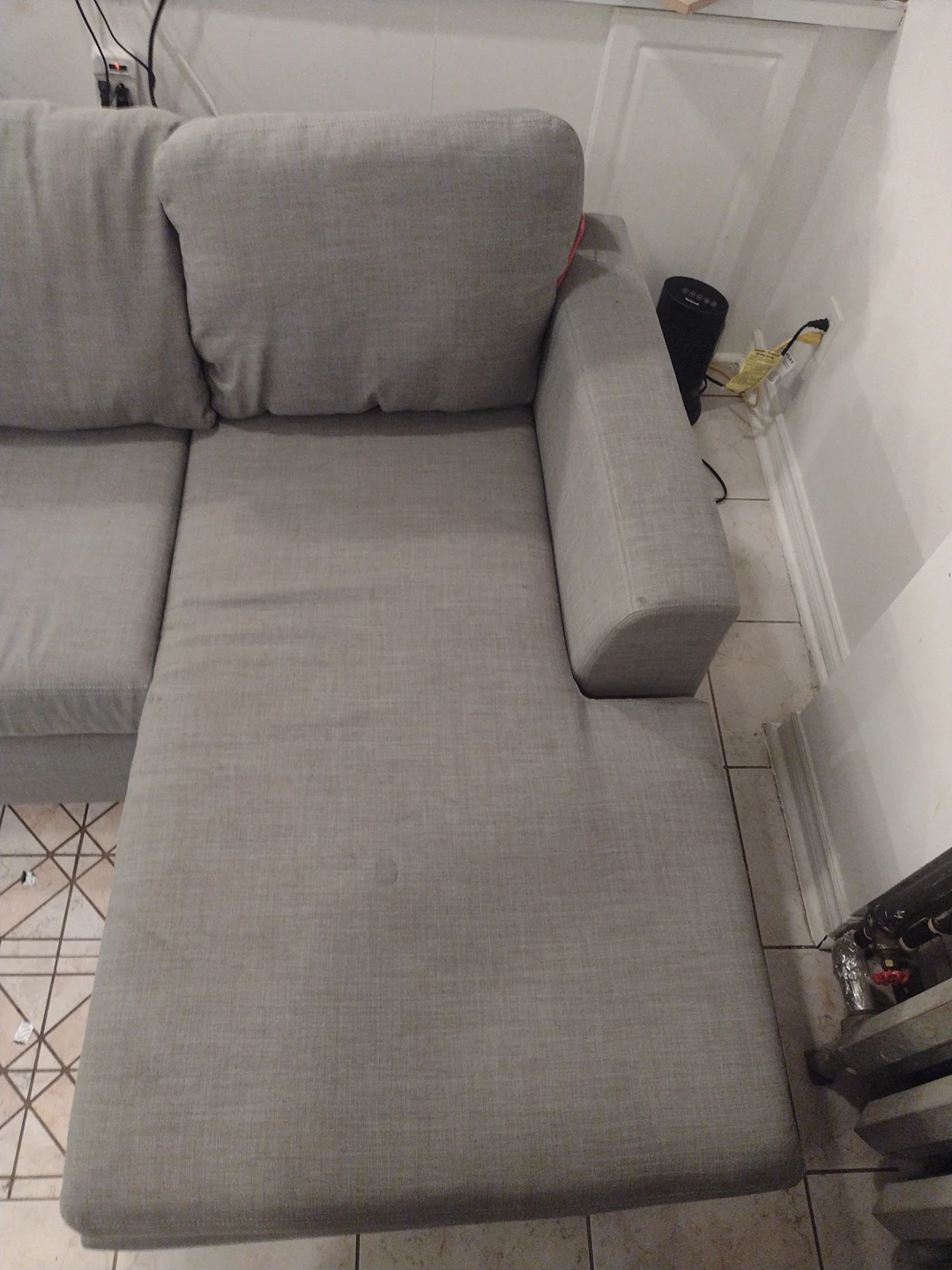 four-seater l shape couch - photo 3