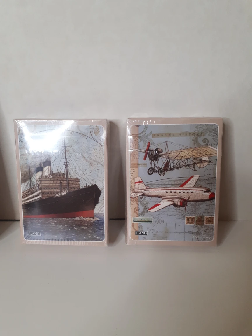 Lang Tim Coffey Vintage Travel 2 pk. Sealed Playing Cards - photo 3