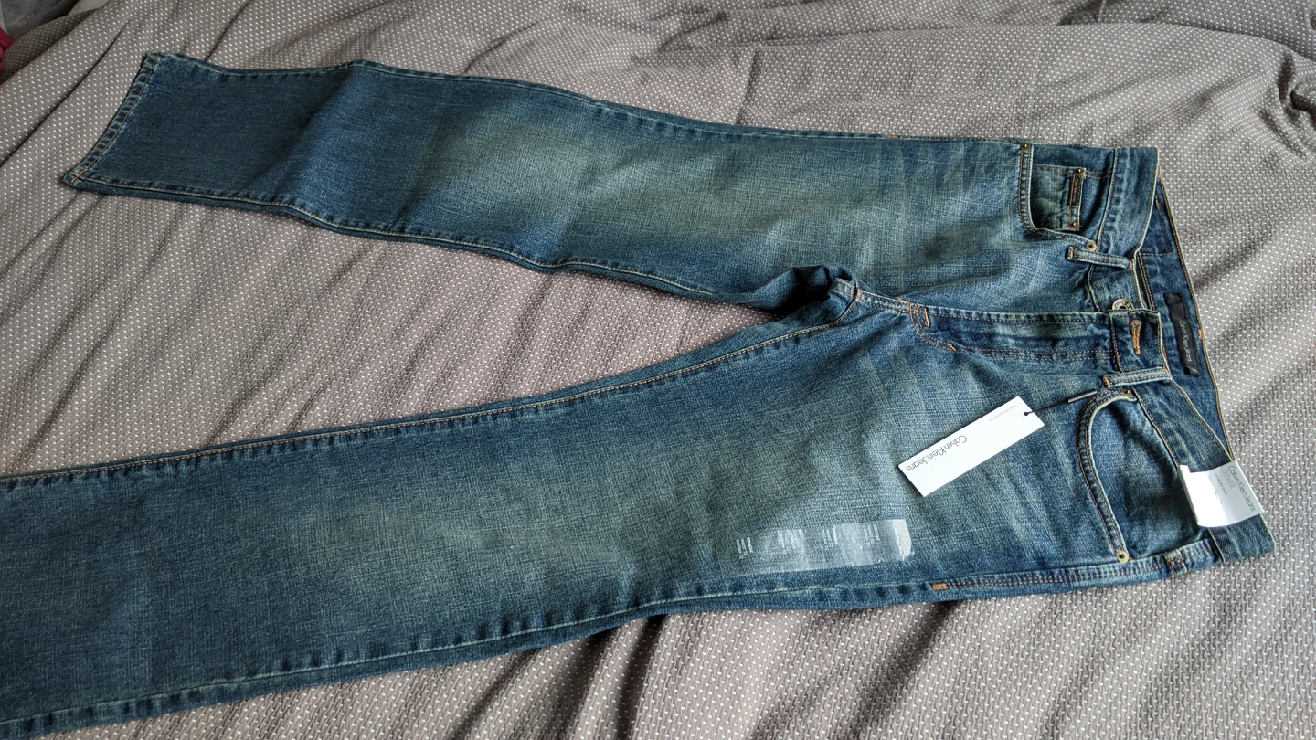 men's Calvin Klein jeans - straight cut - size 32x32 thumbnail