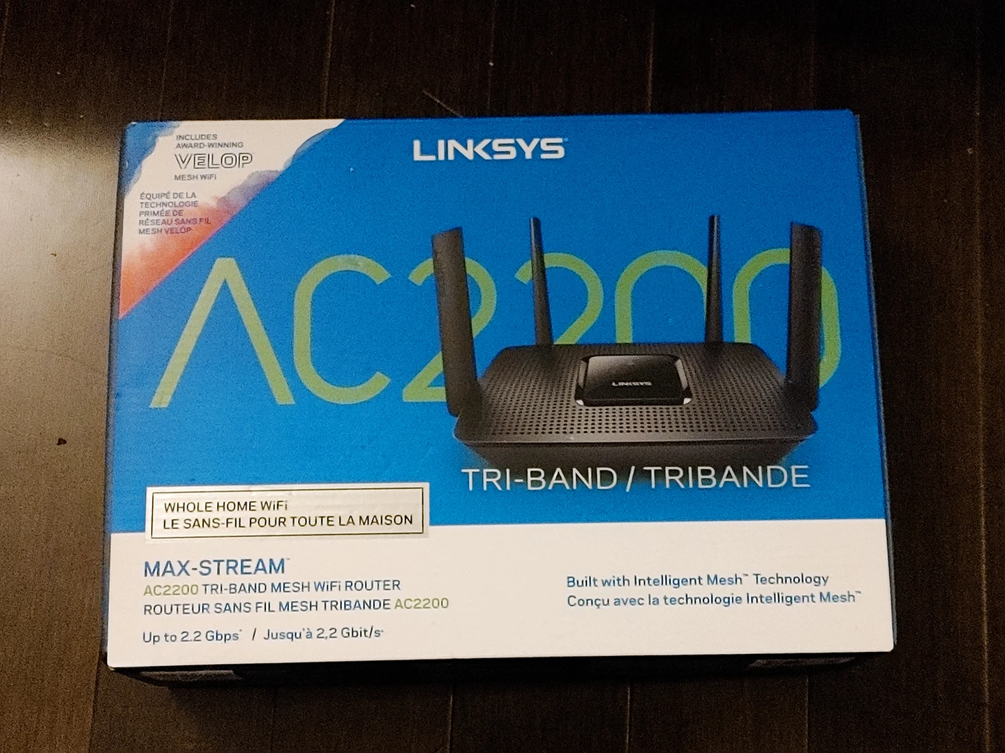 Linksys AC2200 Wifi Router