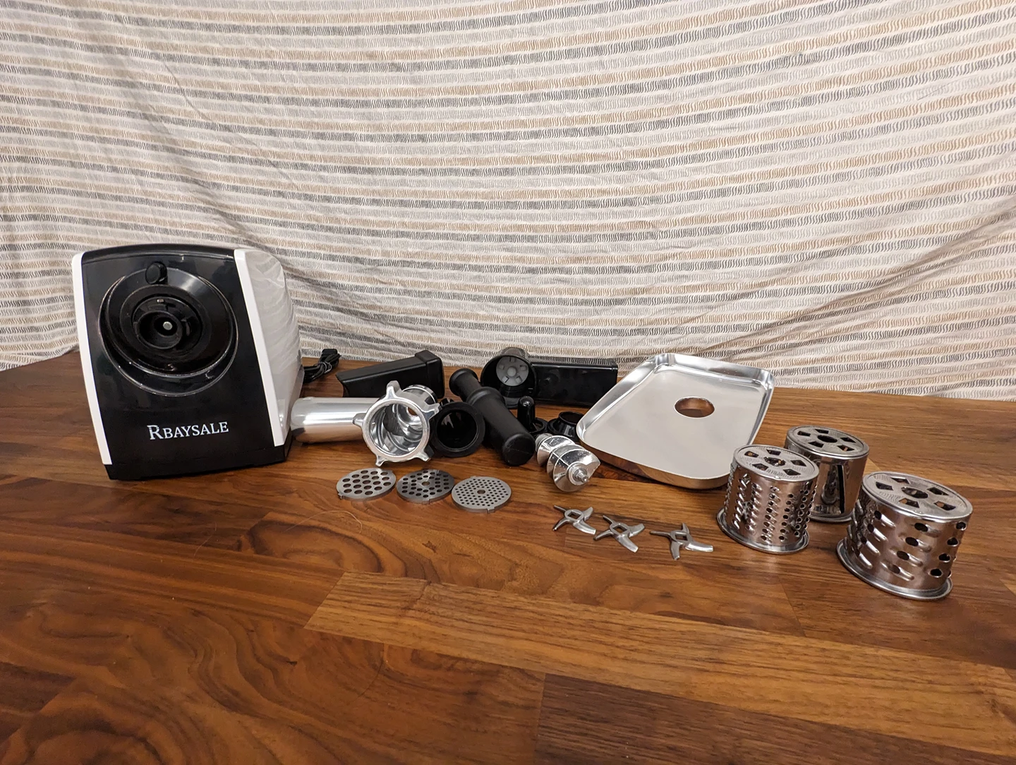 Electric Meat Grinder with Attachments thumbnail