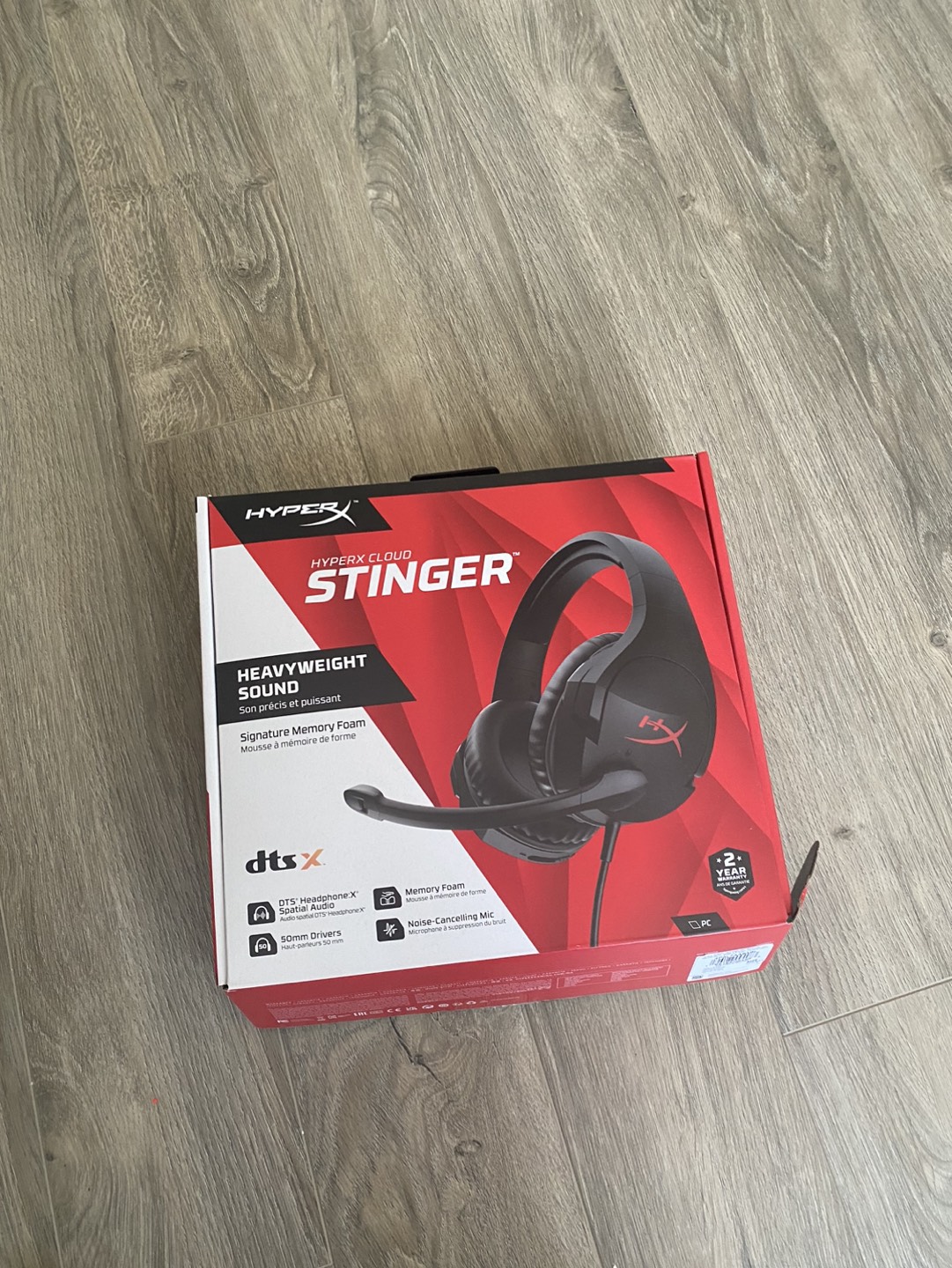 HyperX cloud Stinger headset thumbnail