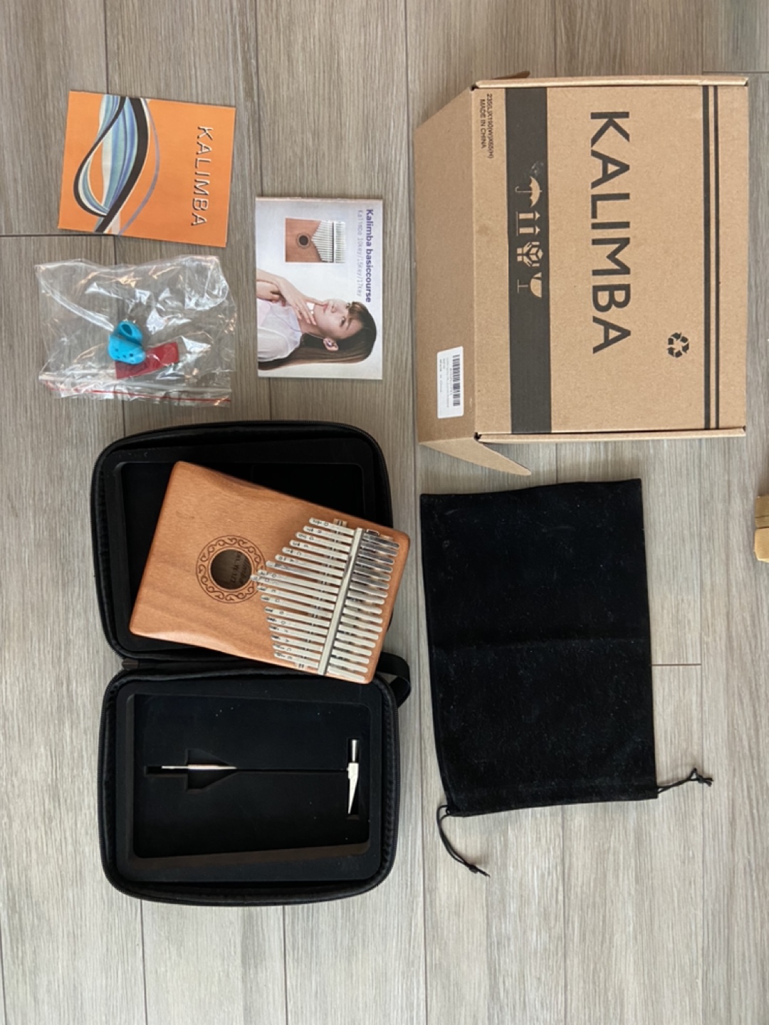 Thumb piano Portable Kalimba 17 Keys - Finger piano - photo 3