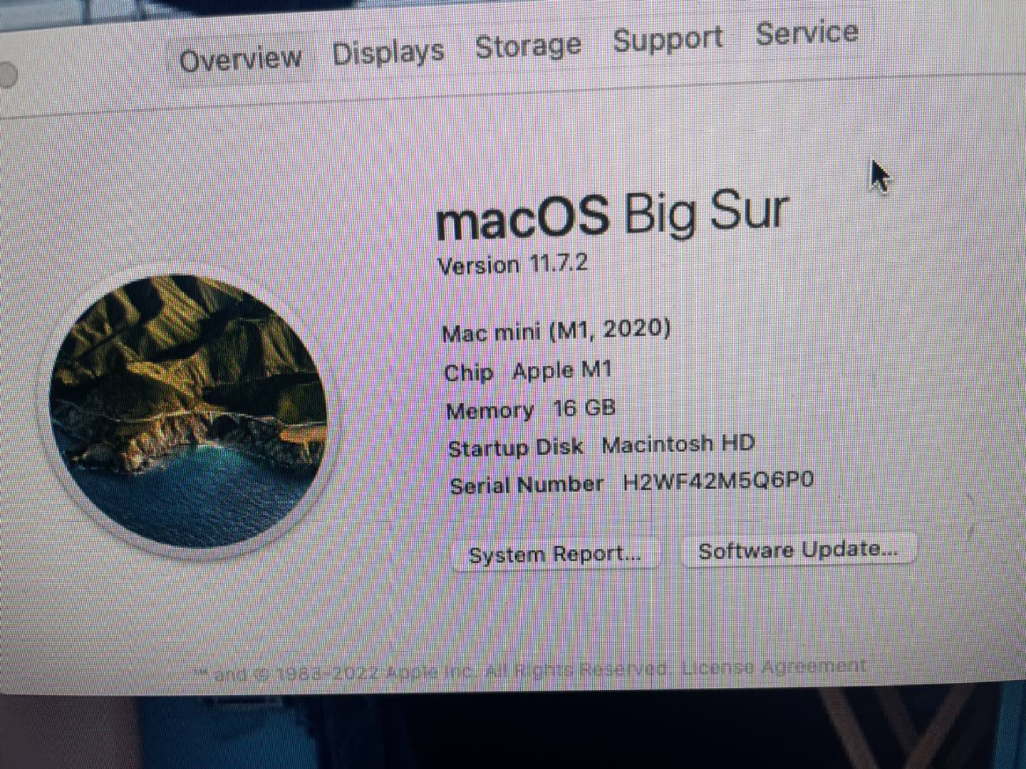 Mac Mini M1 - 16gb / 500 2020 - photo 3