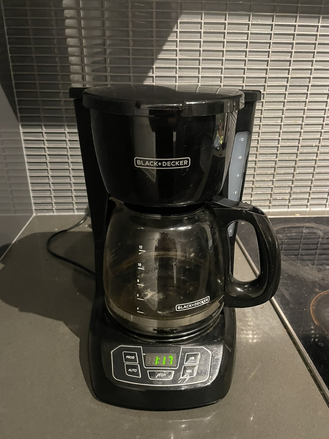 Black and decker coffee maker