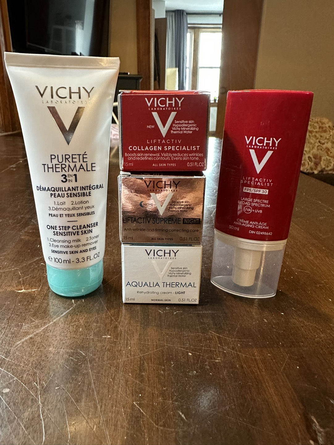 Assortment of Vichy products