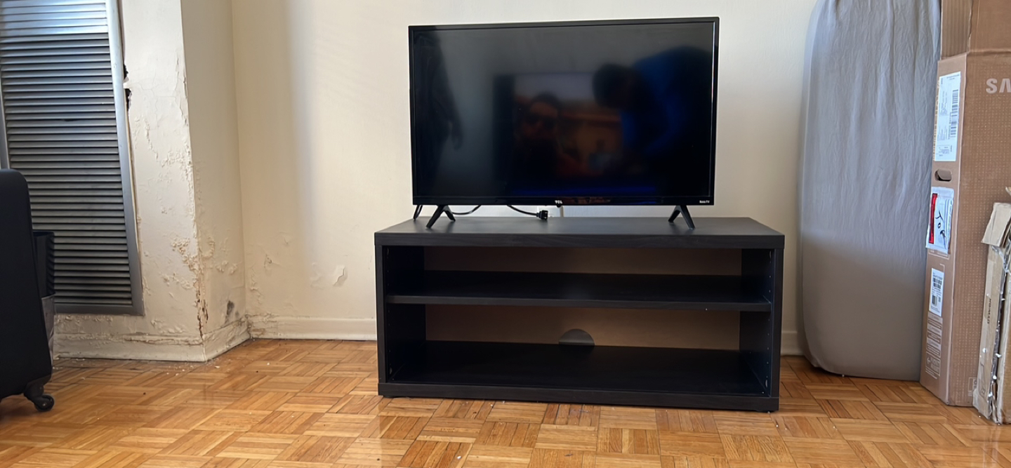 Tv with table