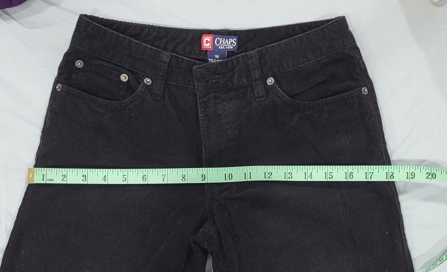 Chaps Black Pants image indicator(4)