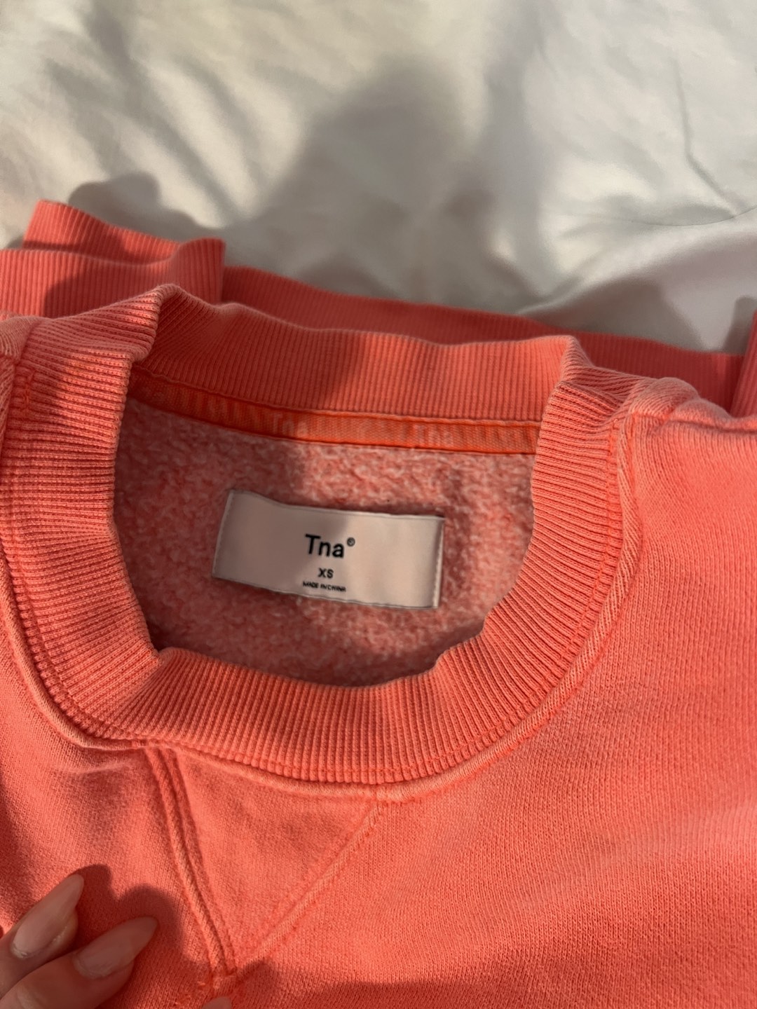 TNA Cozy Fleece Perfect Crew Sweatshirt image indicator(4)