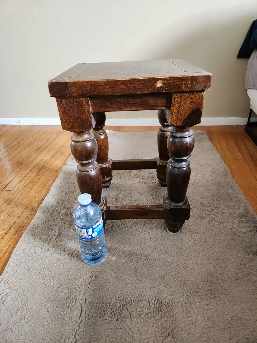 small Indonesian end table