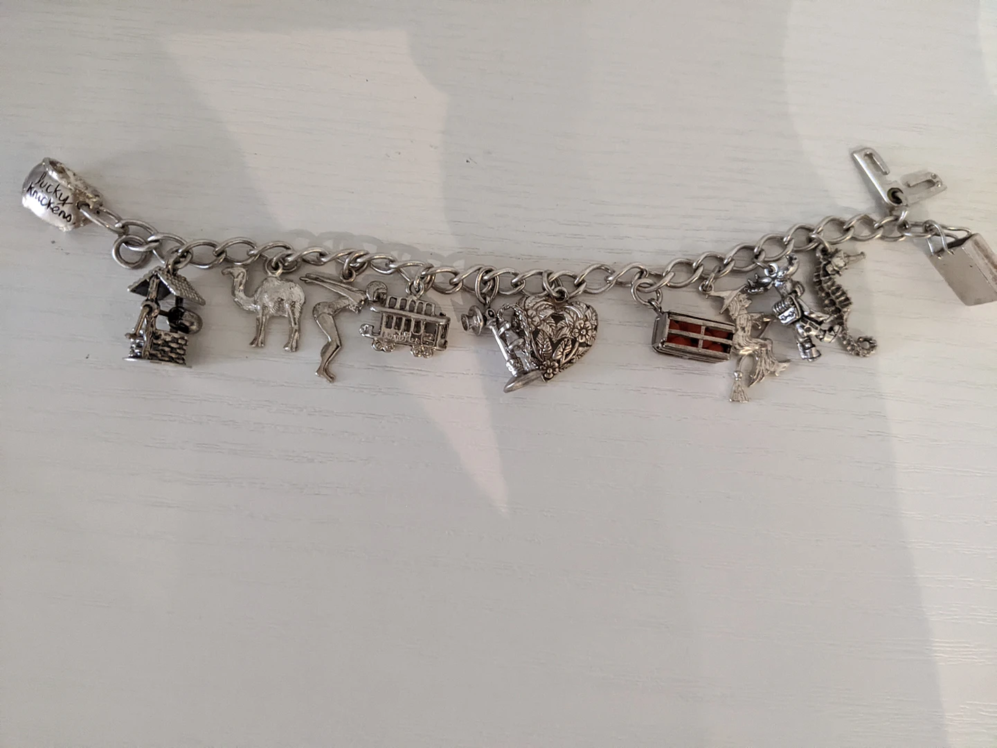 vintage charm bracelet thumbnail